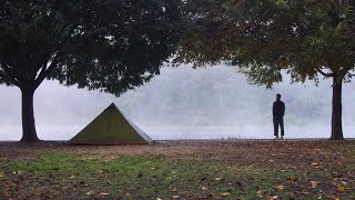   조용한 강변에서 좌식캠핑으로  하루를 마감합니다./난로가동