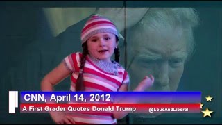 First Grader Quotes Trump - Blacks are Lazy