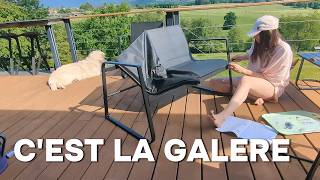 J’ai transformé cette terrasse abandonnée pour seulement 120€ 😳
