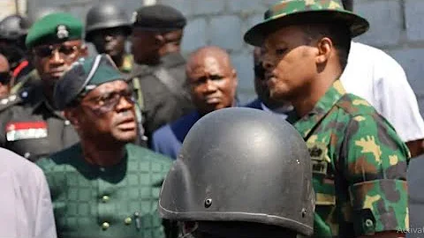 Nyeosom wike ati soldier gbena woju ara won Lori oro ile 🔥🔥 