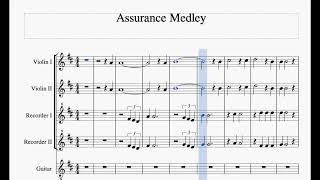 Assurance Medley (for violins, recorders & guitars)