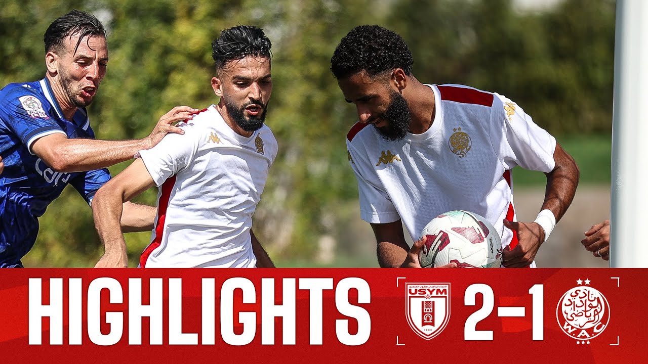 Friendly Game | USYM 2–1 WAC – Match Highlights 🎥🔥