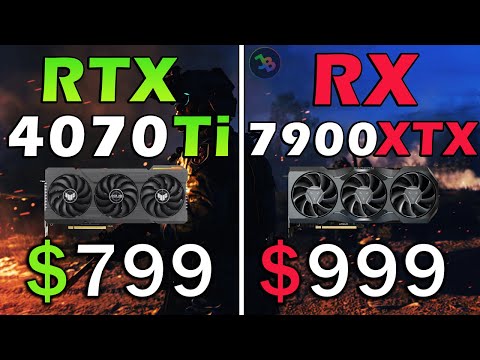 RTX 4070 Ti vs RX 7900 XTX | REAL Test in 11 Games | 1440p