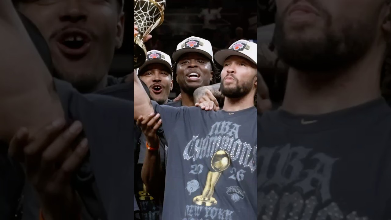 It’s already been a week since we won the chip… #nba #nyknicks #nbachampions
