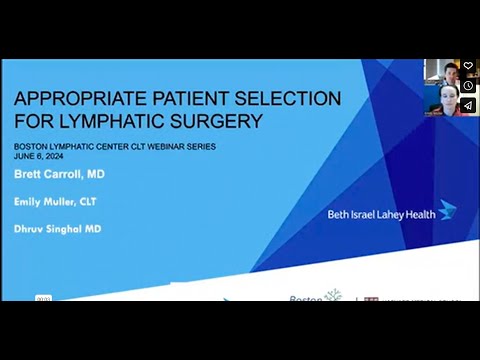 Appropriate Patient Selection for Lymphatic Surgery