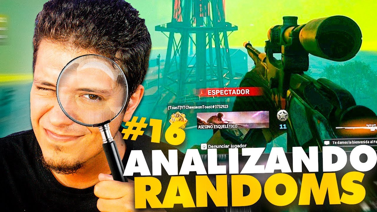 ANALIZANDO RANDOMS EN COD WARZONE *TODOS SON PROS* #16