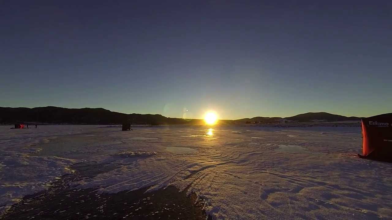 GoPro Hero3 Black Edition / Ice Fishing / Eleven Mile Reservoir - December 2013 - YouTube