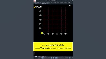 Làm thế nào để đánh số thứ tự tự động trong AutoCAD