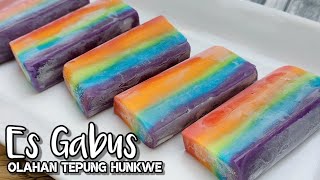CARA MEMBUAT ES GABUS ENAK DAN MUDAH | Resep Es Gabus Pelangi lembut enak simple screenshot 3