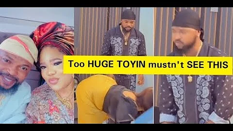 Toyin ABRAHAM Must NOt SEE This HER Husband Video Yoruba movie actor Kolawole AJEYEMI