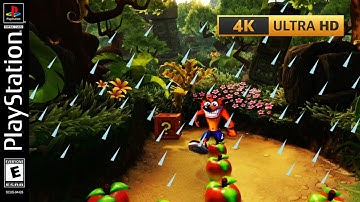 Crash Bandicoot N 2 Cortex Strikes Back (PS1) - 4K 60FPS | Gameplay - Part 9