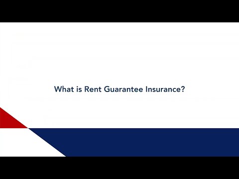 What is rent guarantee insurance?