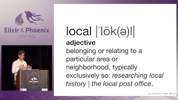 ElixirConf 2016 - The new Calendar Types in Elixir 1.3 by Lau Tarrnskov