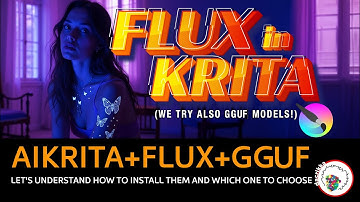 Krita Ai Diffusion with Flux (and GGUF models): Let