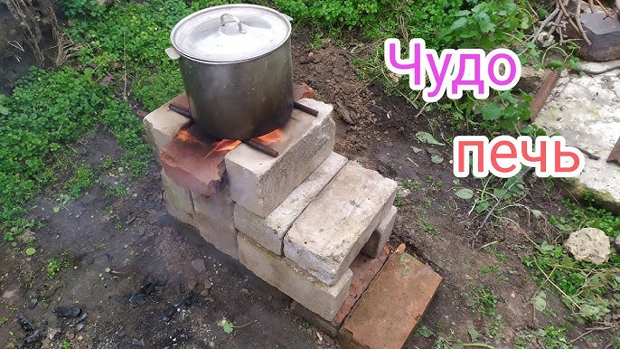 Строим кирпичную печь для дачи своими руками