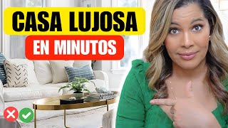 18 IDEAS FÁCILES de Tener Tú Casa LUJOSA y ELEGANTE 😱 Tips Diseño de Interiores