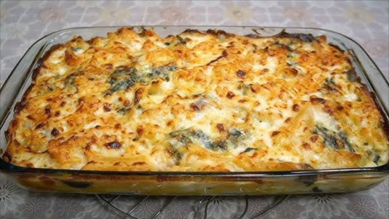 Rreze Dielli - Tavë spinaqi me beshamel nga zonja Albana / Recetë në pak minuta, pa shumë kosto