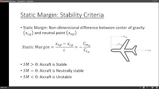 FlightStream Tip: Calculating the Static Margin