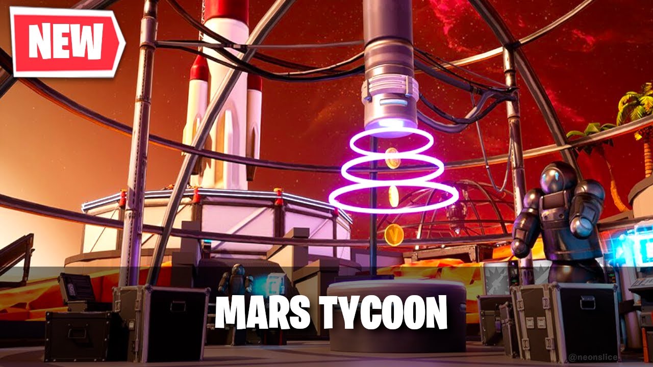 *NEW* MARS TYCOON GAMEPLAY - FORTNITE CREATIVE SHOWCASE
