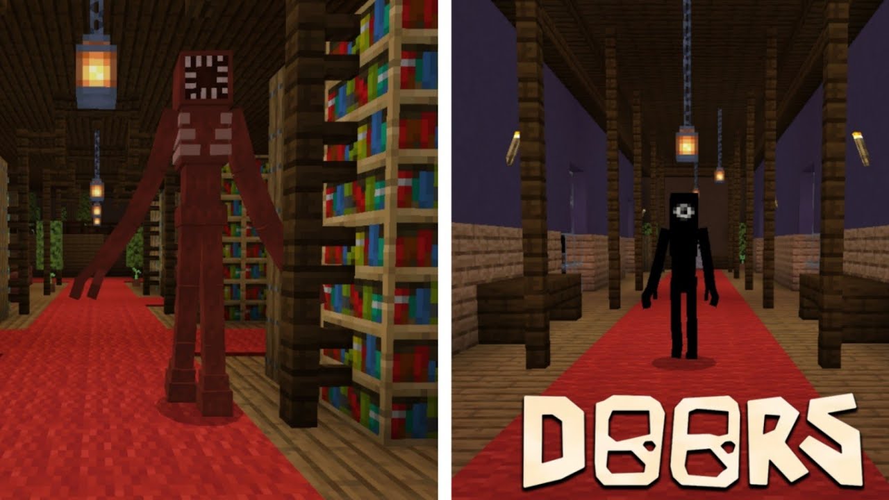 ROBLOX - DOORS MINECRAFT MAP Minecraft Map