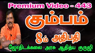 8th Lord (Aquarius) - 8ம் அதிபதி கும்பம் - TRAILER - 443 #adityaguruji
