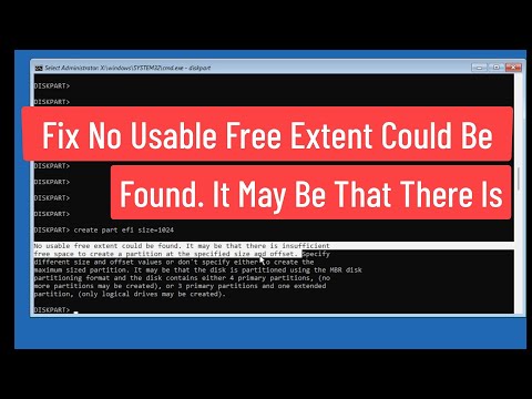 Fix Create Partition