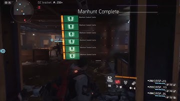 THE DIVISION - NEW DZ CACHES, MANHUNT SYSTEM & MORE! (THE DIVISION ROGUE 2.0)