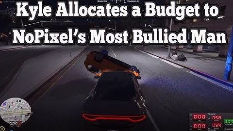 Kyle Allocates a Budget to NoPixel’s Most Bullied Man | No-Pixel 3.1