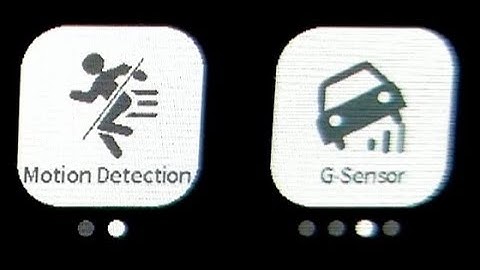 Apeman C770 Motion Detection and G-sensor overview