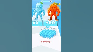 🔥 Count Master Gone Wild 😜❄️💥 #shortsgame #games #shortsfunny #funnyvideo #videogame #gameplay