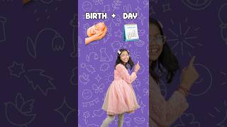 English Compound Words for Kids 😍 | Handbag, Classroom, Birthday & More | Adi Connection #shorts