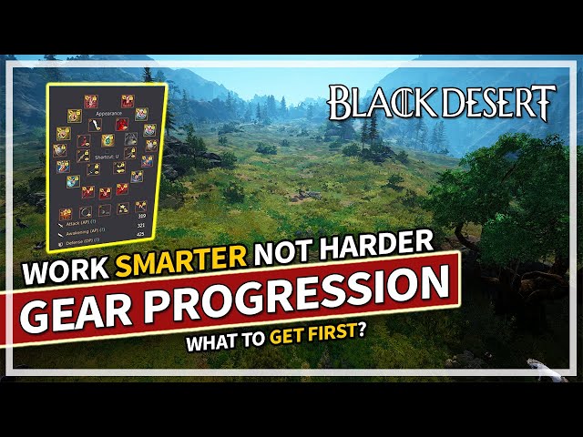 Work Smarter Not Harder | Gear Order Progression Guide 2024 | Black Desert class=