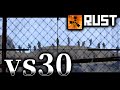 【神回】粘着クランが日本人30人連れて大戦争レイド仕掛けてきたwww【ソバルトRUST実況】
