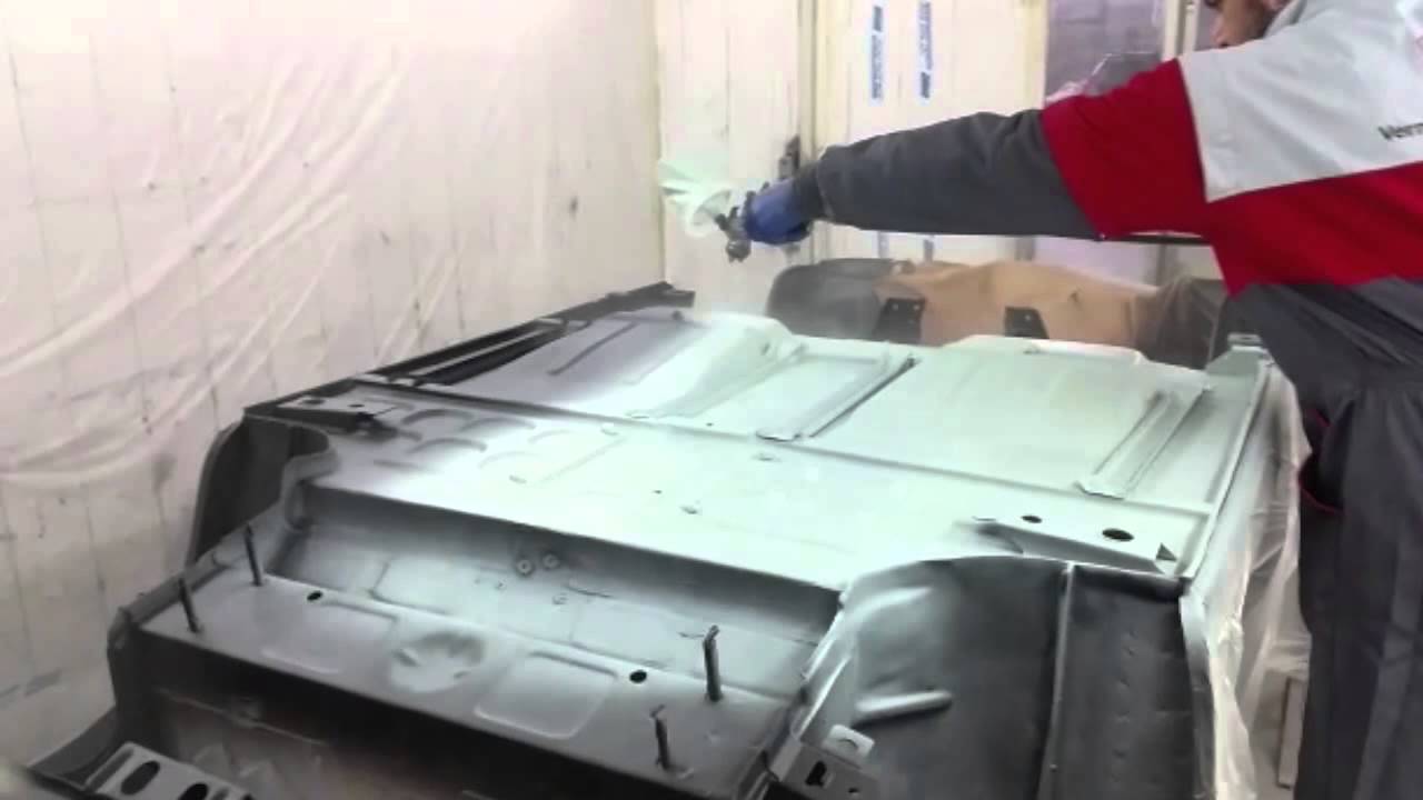Fiat 500 F 65 -Ottobulloni- Ciclo verniciatura