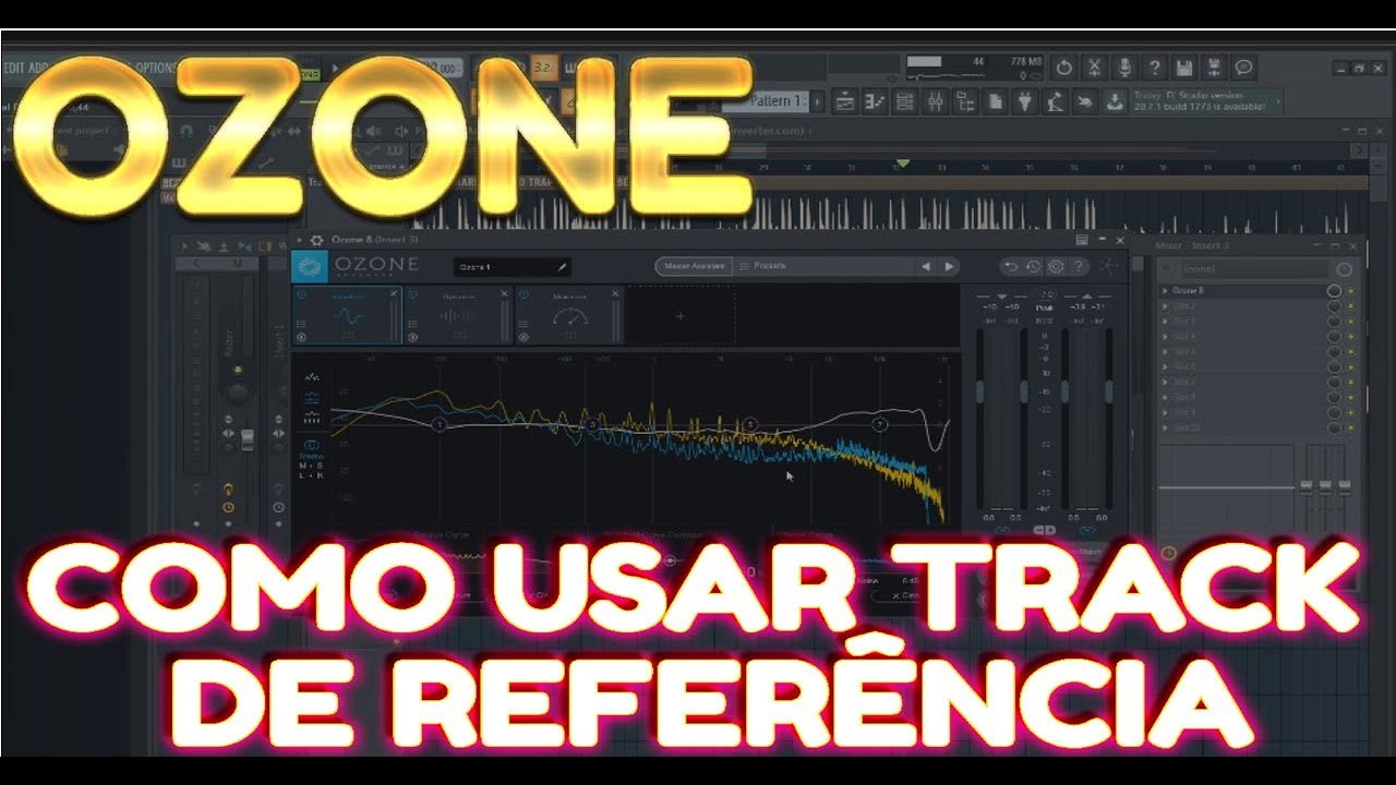 COMO FAZER MASTERIZAÇÃO COM REFERÊNCIA COM OZONE 8 - YouTube