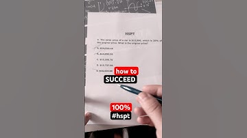 How To Succeed On HSPT (Math) #hspt #maths #strategy
