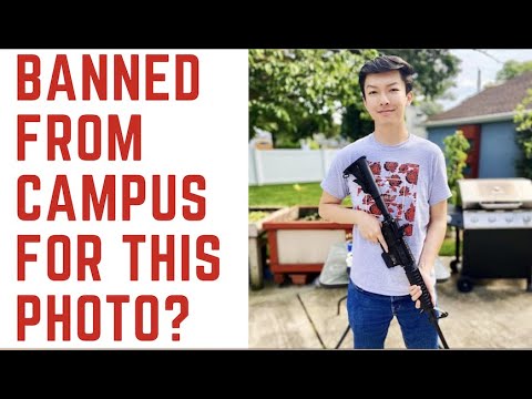 Student Banned From Campus For Posting Picture With A Gun