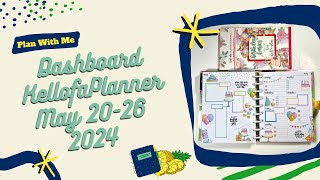 Plan With Me Dashboard Kellofaplanner May 20-26,2024
