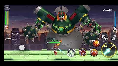 Rockman X Dive Zero 1-6 Hard  Perfect No damage