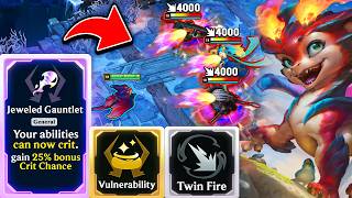 Max CRIT High Roll Smolder: Jeweled Gauntlet + Vulnerability | ARAM Mayhem screenshot 5
