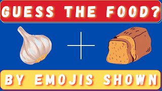 Can you guess the food by emojis in 10 secs ? Emoji Challenge, Emoji Puzzles, Emoji fun quiz