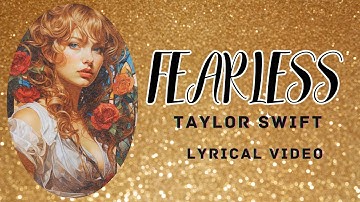 Fearless | Lyrics Video | #taylorswift #lover #loveralbum #lyricvideo #trending #viral #swifties