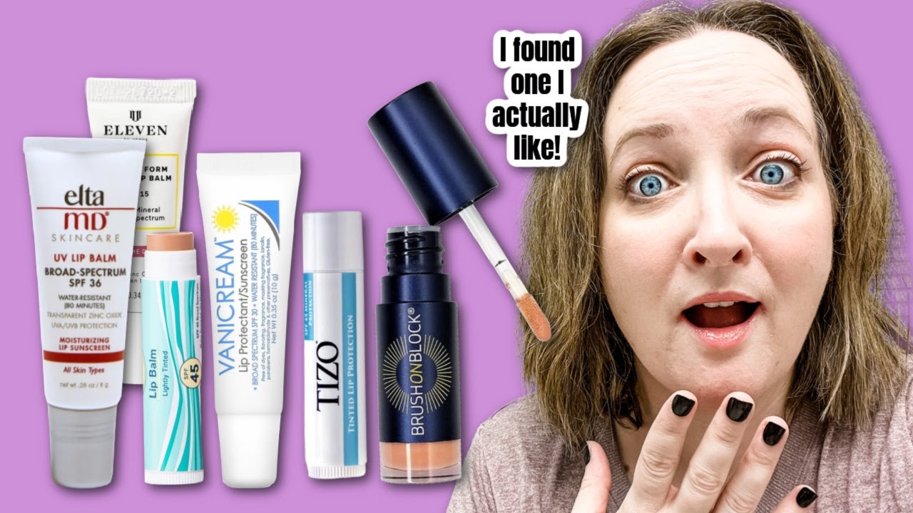 BEST & WORST of 2022 (Mineral SPF Lip Balms ) YouTube