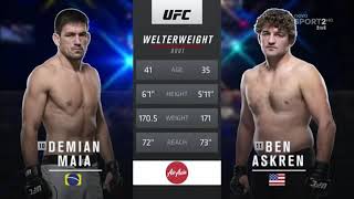 Ben Askren vs Demian Maia Full fight