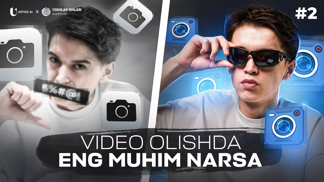 Buni bilmasangiz, chiroyli video ololmaysiz | Mobilografiya kursi #2