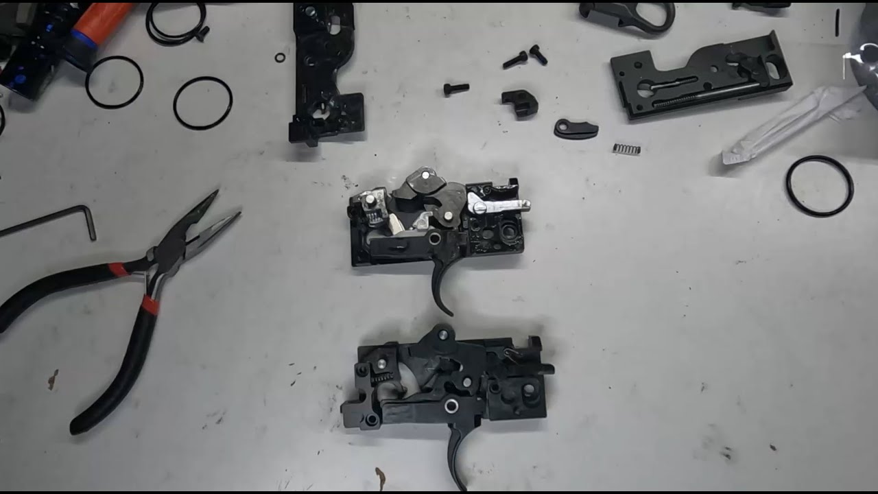 [Airsoft] Understanding 1 and 2 stage Standard MWS Trigger boxes - YouTube