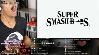 ETIKA REACTS TO SUPER SMASH BROS ULTIMATE ROSTER REVEAL 