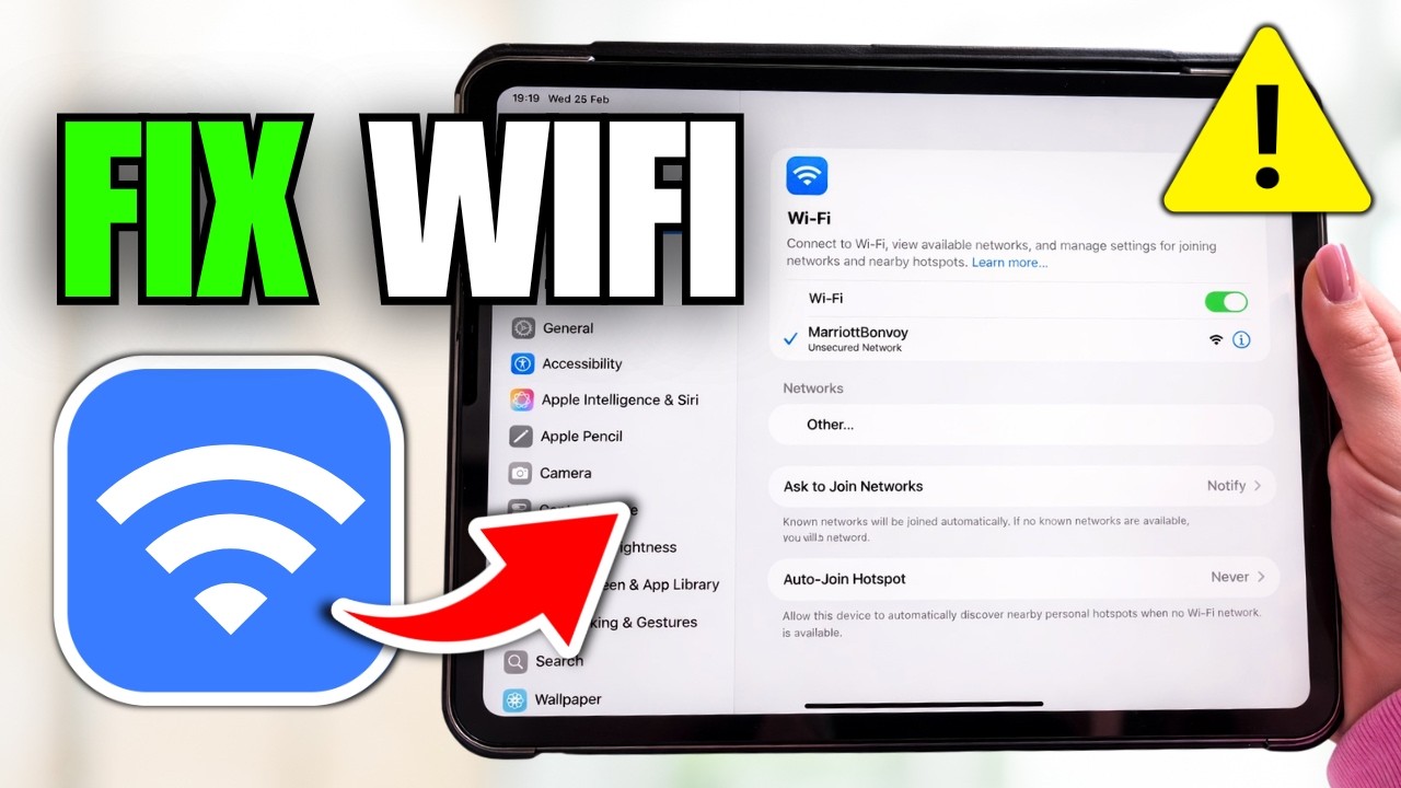 How To Fix iPad Not Connecting To WiFi (Quick FIX) - YouTube