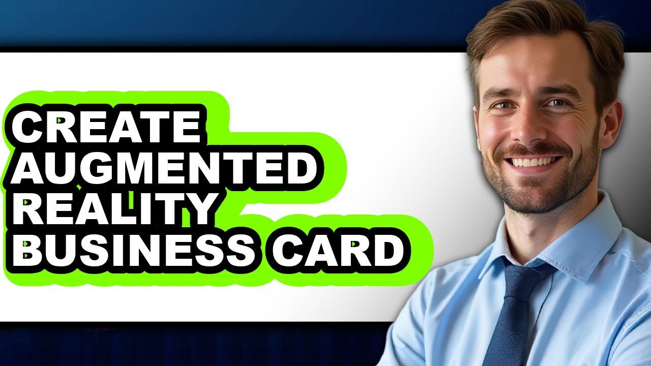 How to Create Augmented Reality Business Card (easy Method)