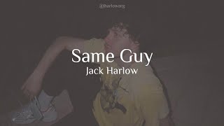 Same Guy - Jack Harlow ft Adam Levine (lyrics/letra)